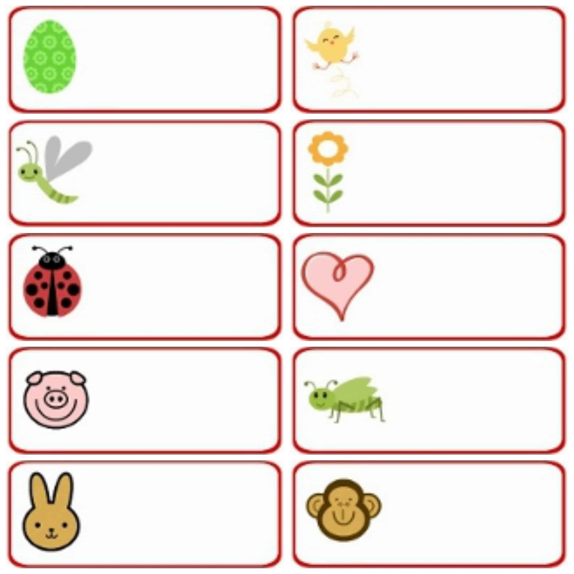 Helping Daddy Dress The Kids With Free Printable Labels Zena s Suitcase