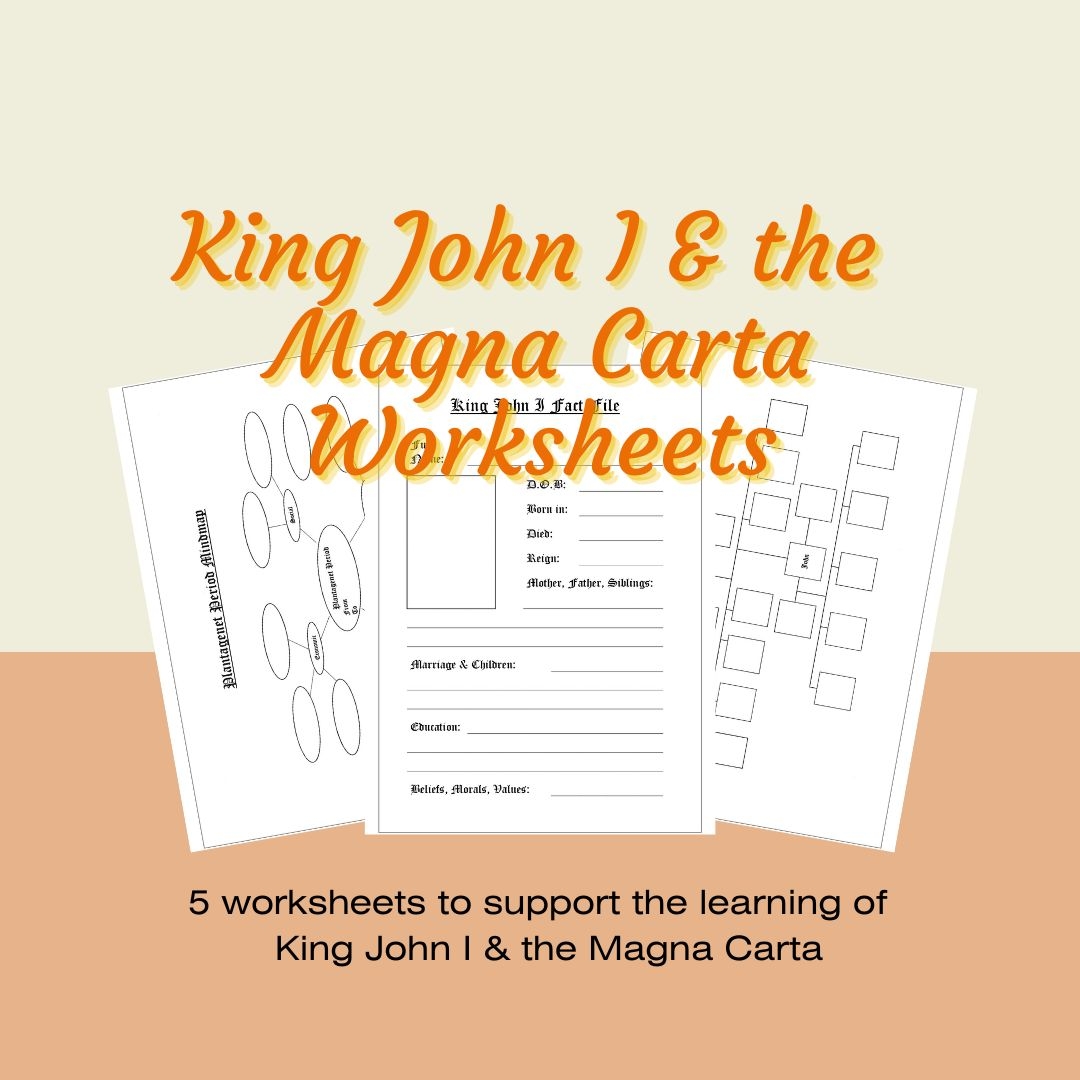 History King John I And The Magna Carta Worksheets Made By Teachers