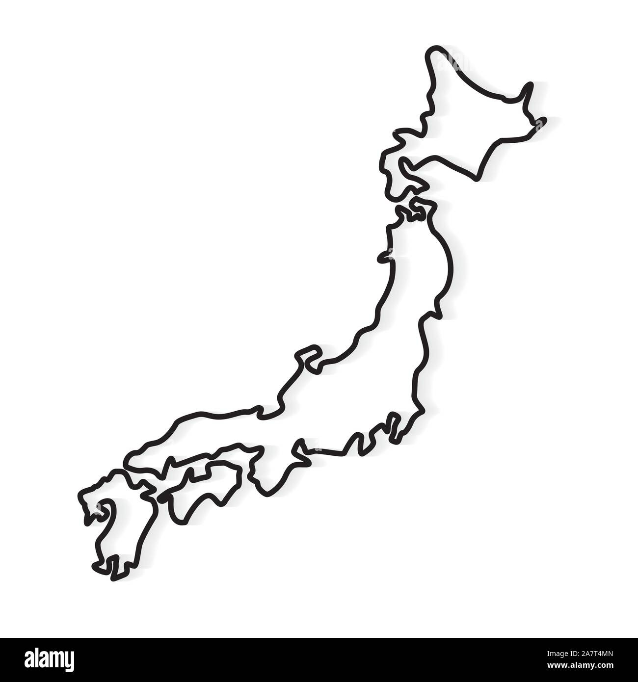 Japan Map Outline Hi res Stock Photography And Images Alamy Japan Map Outline Hi res Stock Photography And Images Alamy