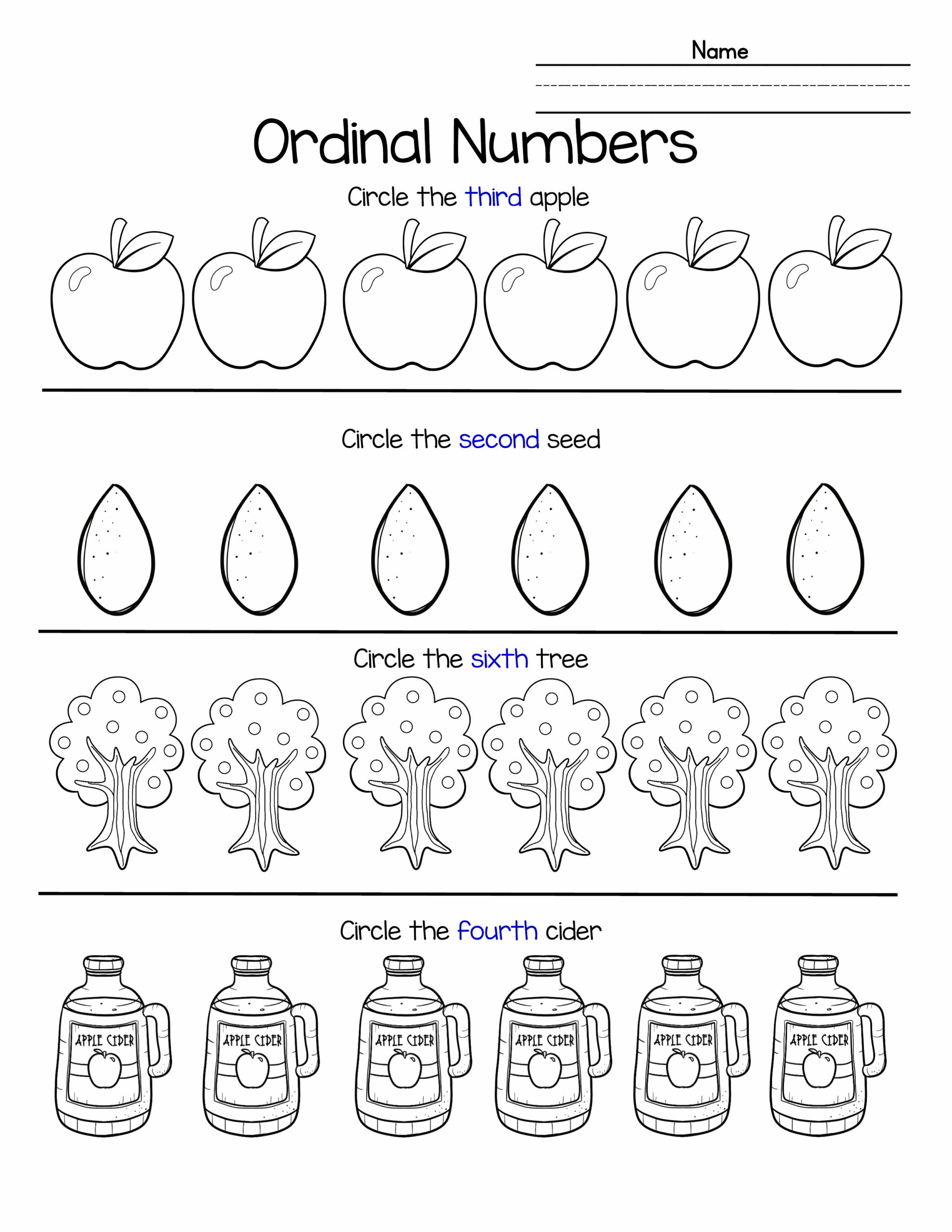 Johnny Appleseed Printable Worksheets Library