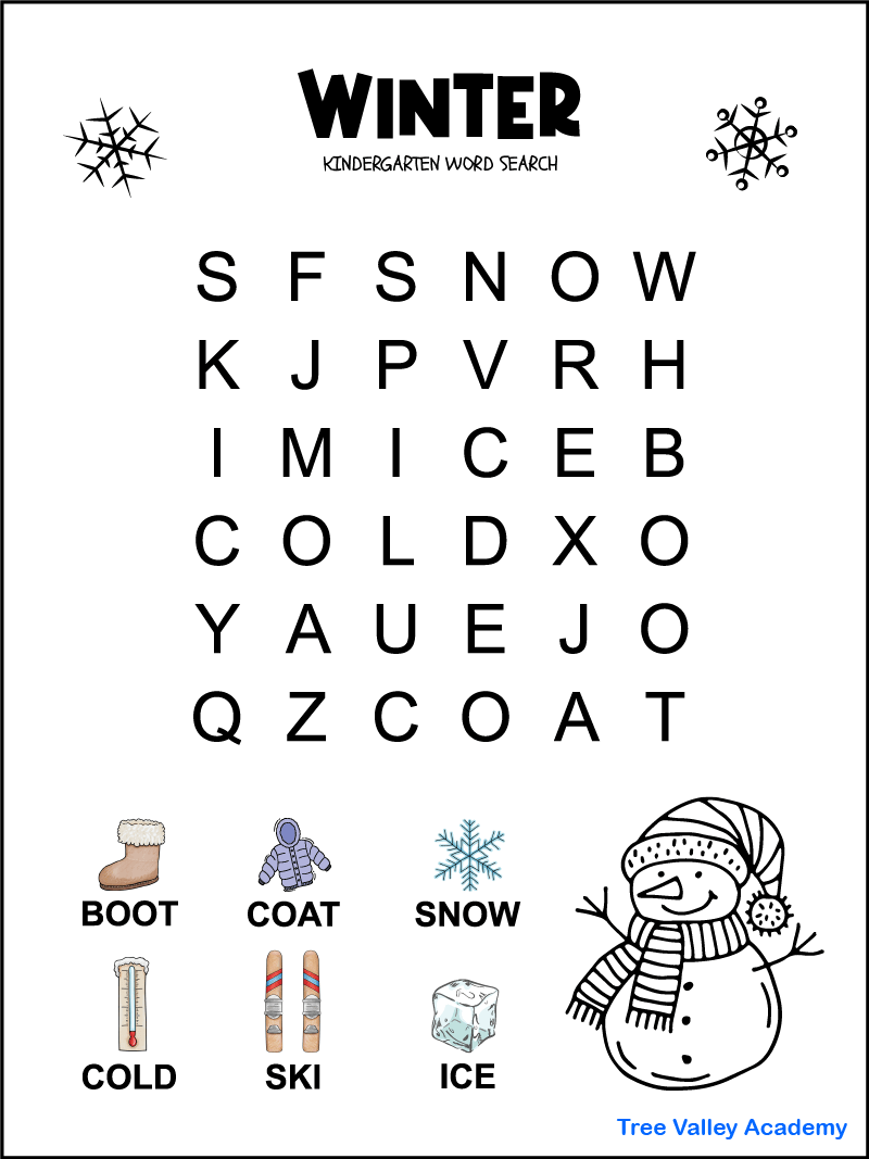 Free Blank Wordsearch Printable For Kids