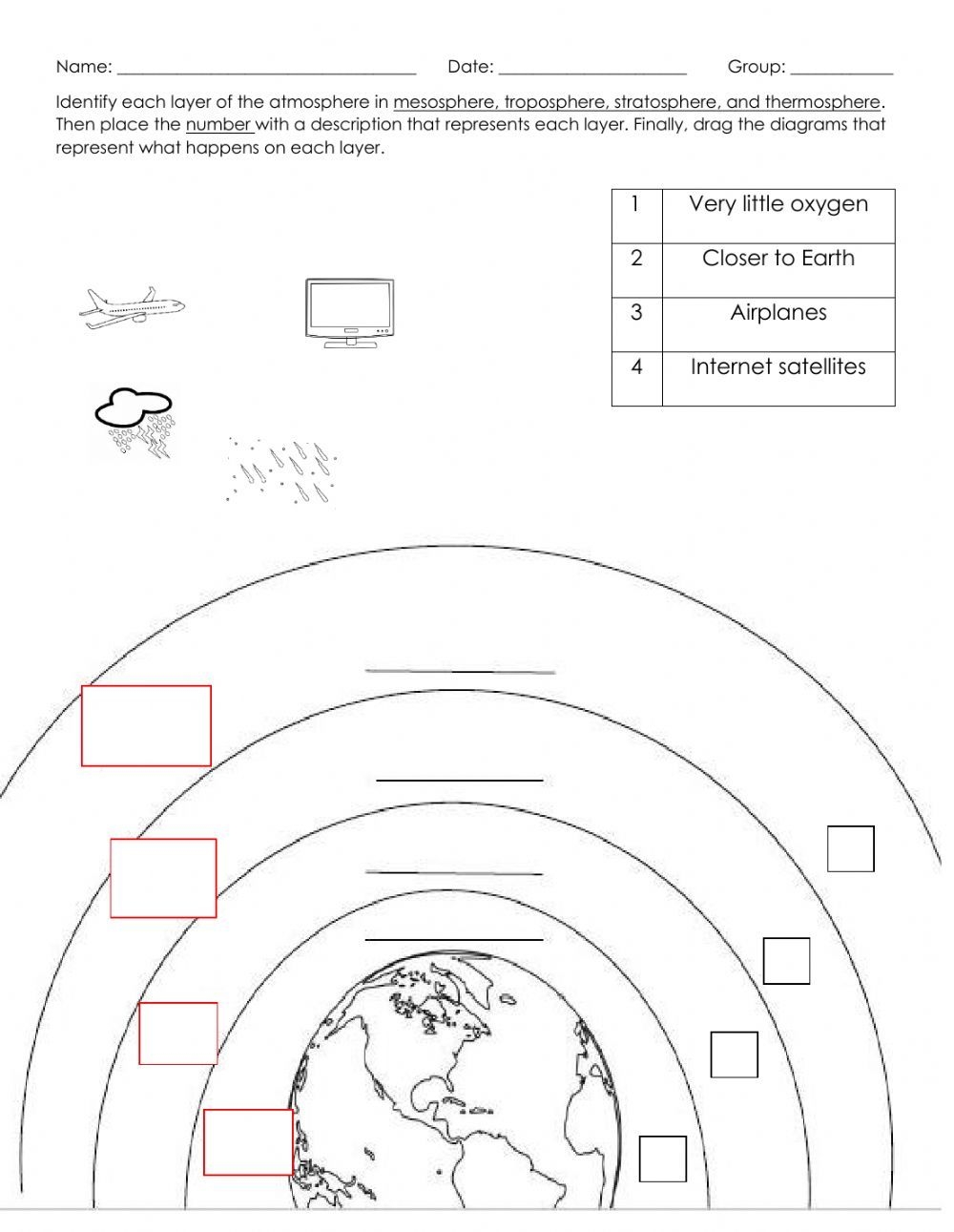 Layers Of The Atmosphere Worksheet Earths Atmosphere Layers Worksheets Library Layers Of The Atmosphere Worksheet Earths Atmosphere Layers Worksheets Library