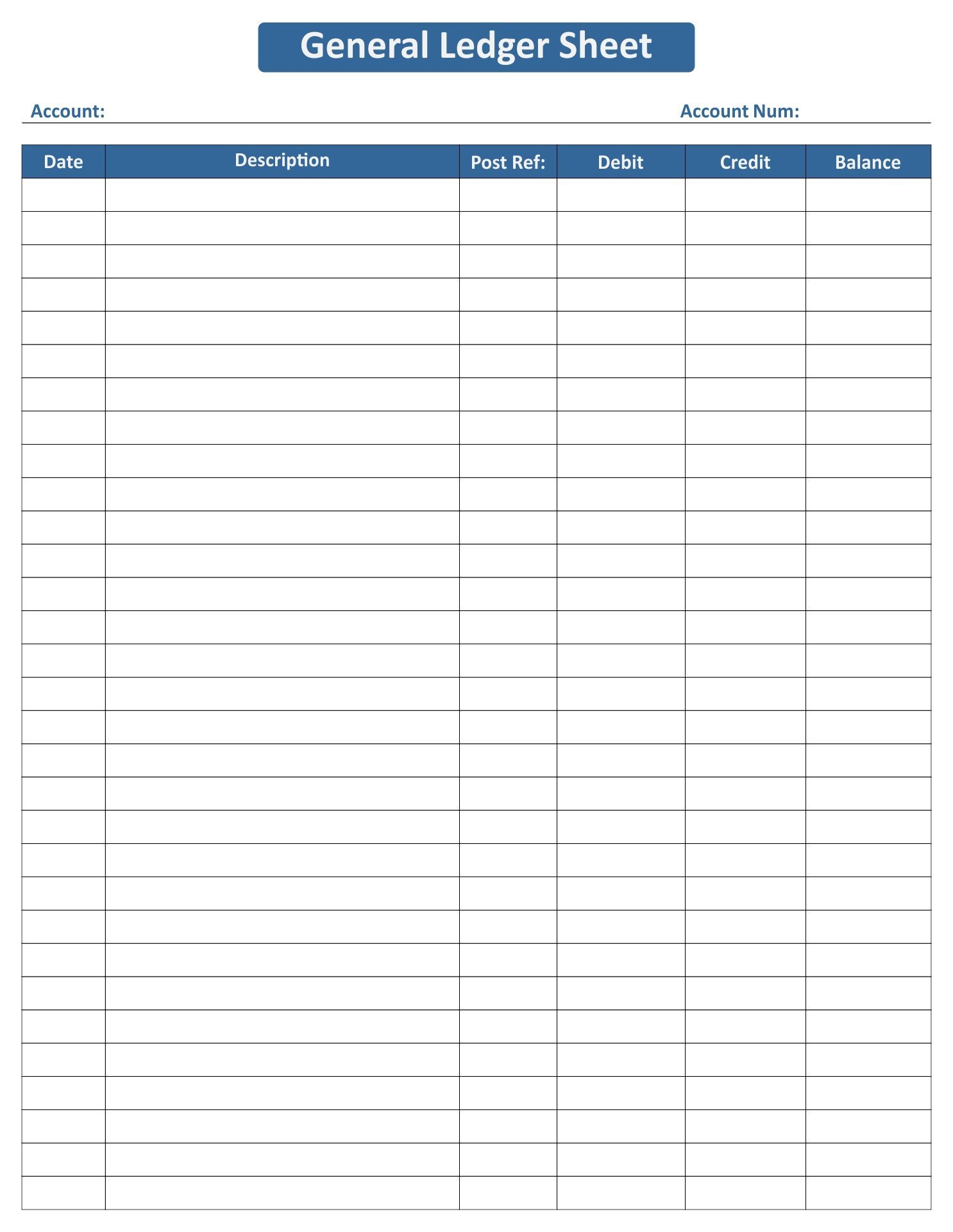 Ledger Balance Sheet 10 Free PDF Printables Printablee Worksheets Library