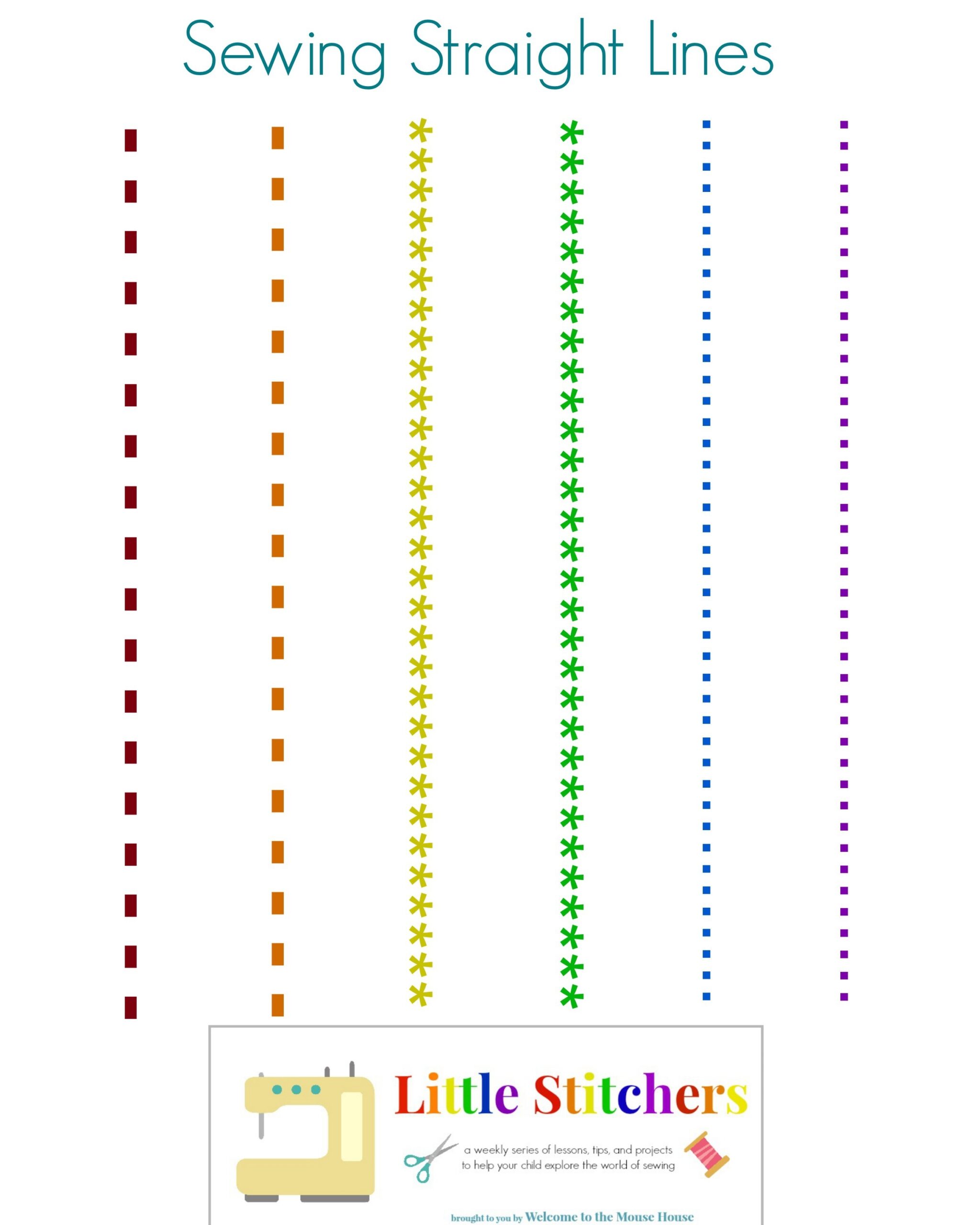 Little Stitchers Week 2 Printable Pack Welcometothemousehouse