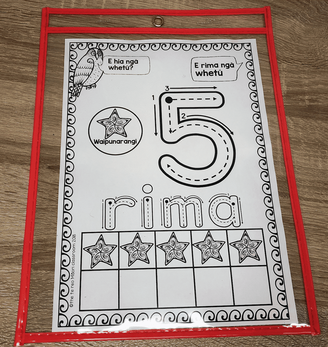 Maori Number Recognition Activity Mats The Te Reo M ori Classroom