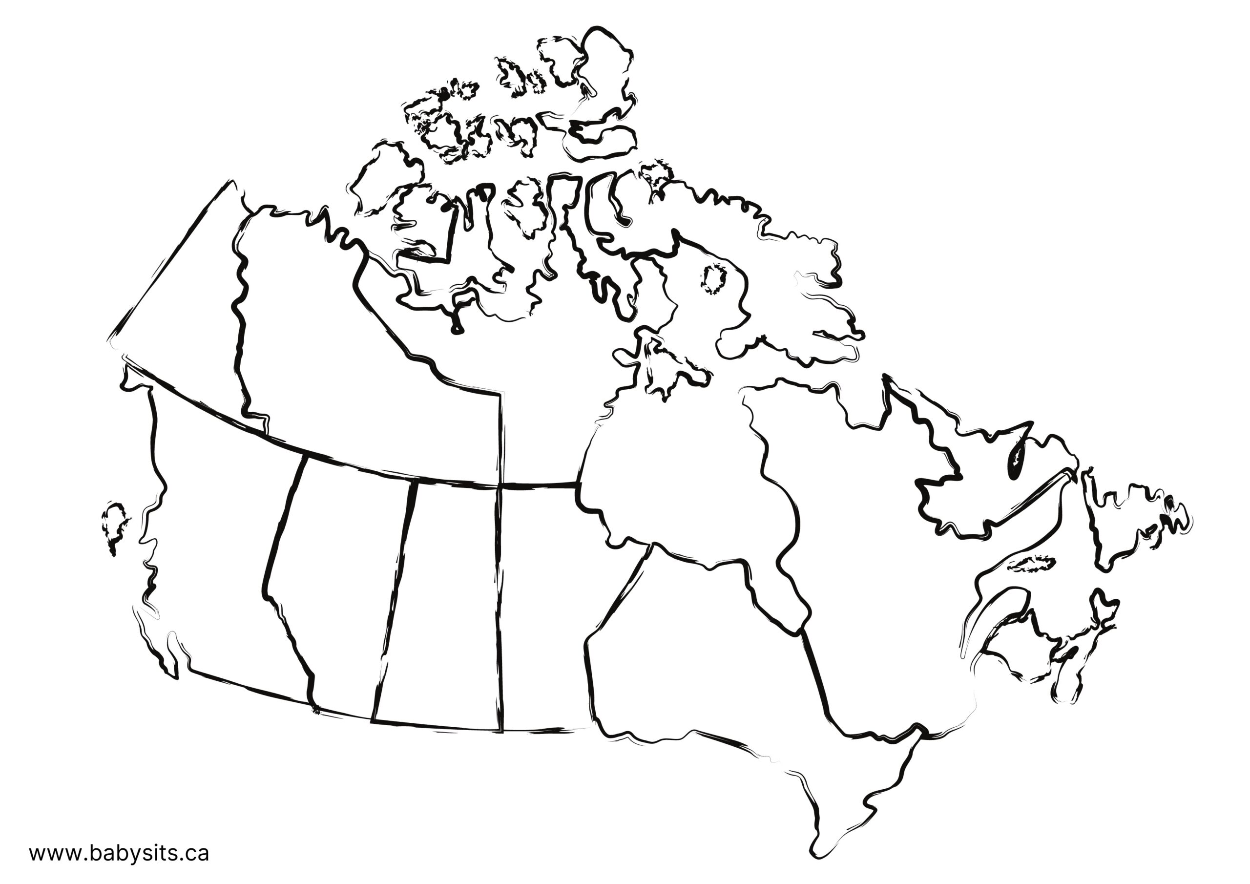 Map Of Canada For Kids free Printable Facts And Activities