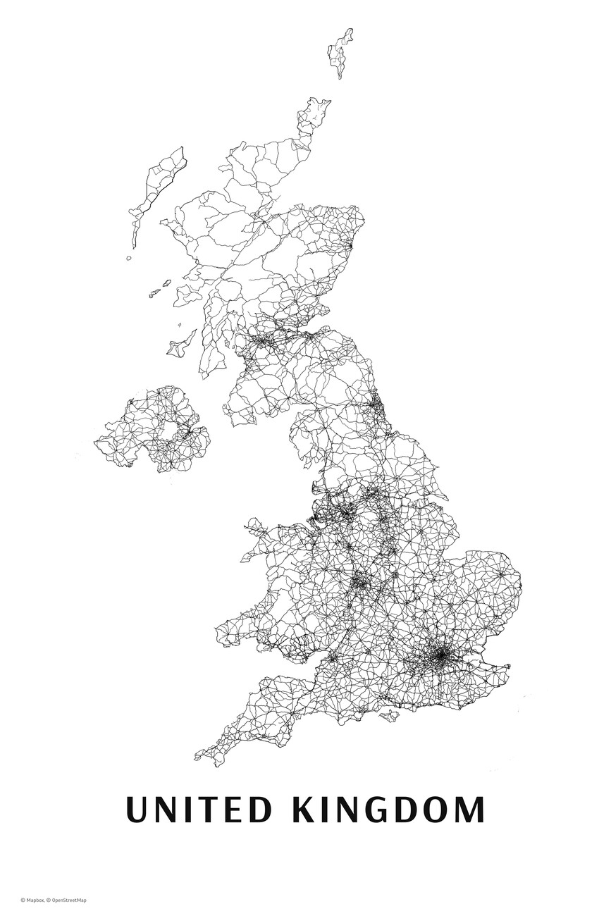 Blank Uk Map Printable Free