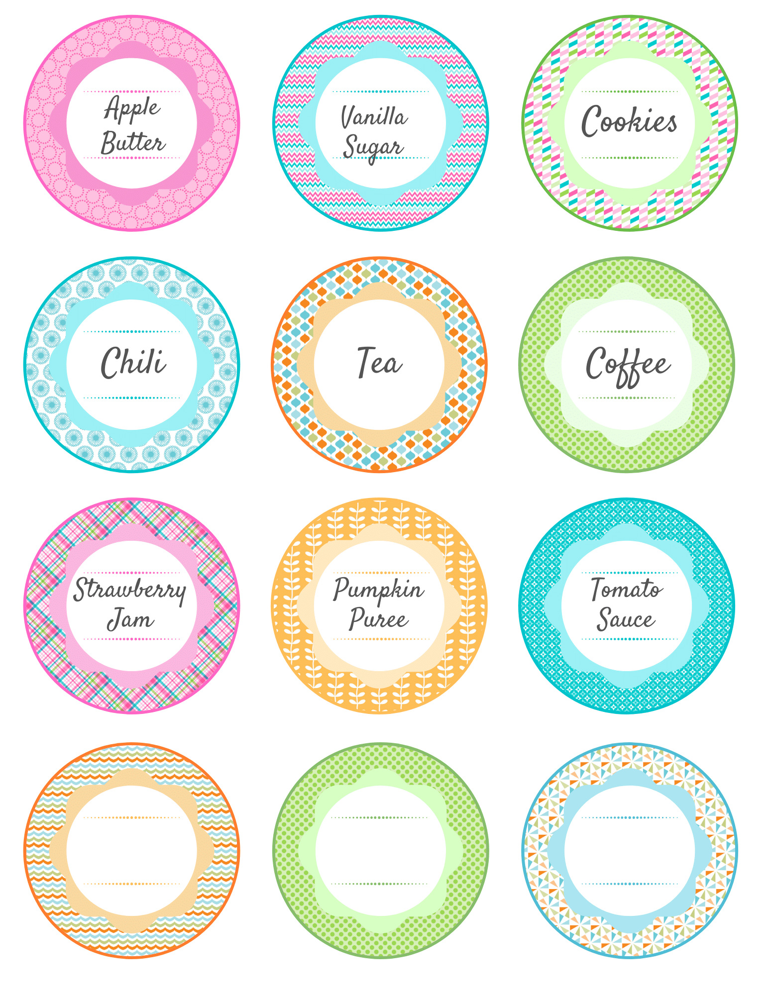 Mason Jar Printable Printable Party Favors