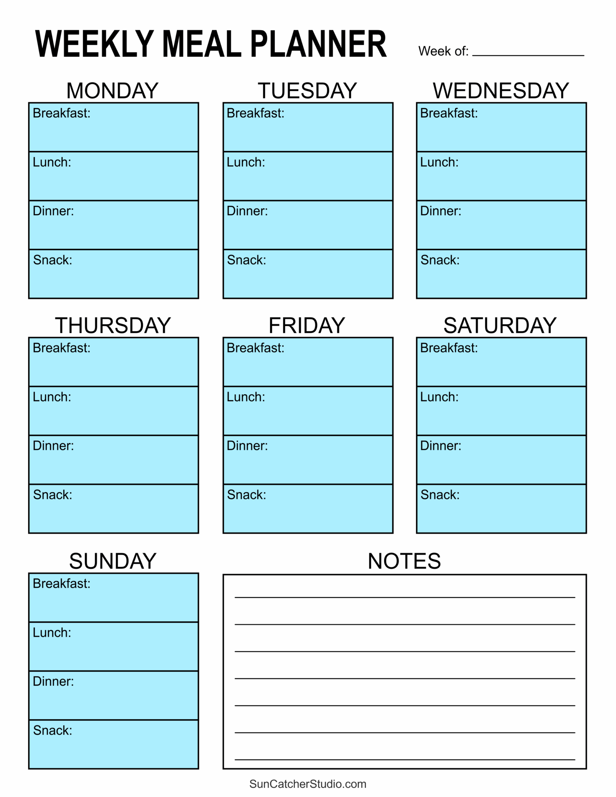 Meal Planners Printable Weekly Menu Templates PDF Free Printables Monograms Design Tools Patterns U0026 DIY Projects Meal Planners Printable Weekly Menu Templates PDF Free Printables Monograms Design Tools Patterns U0026 DIY Projects