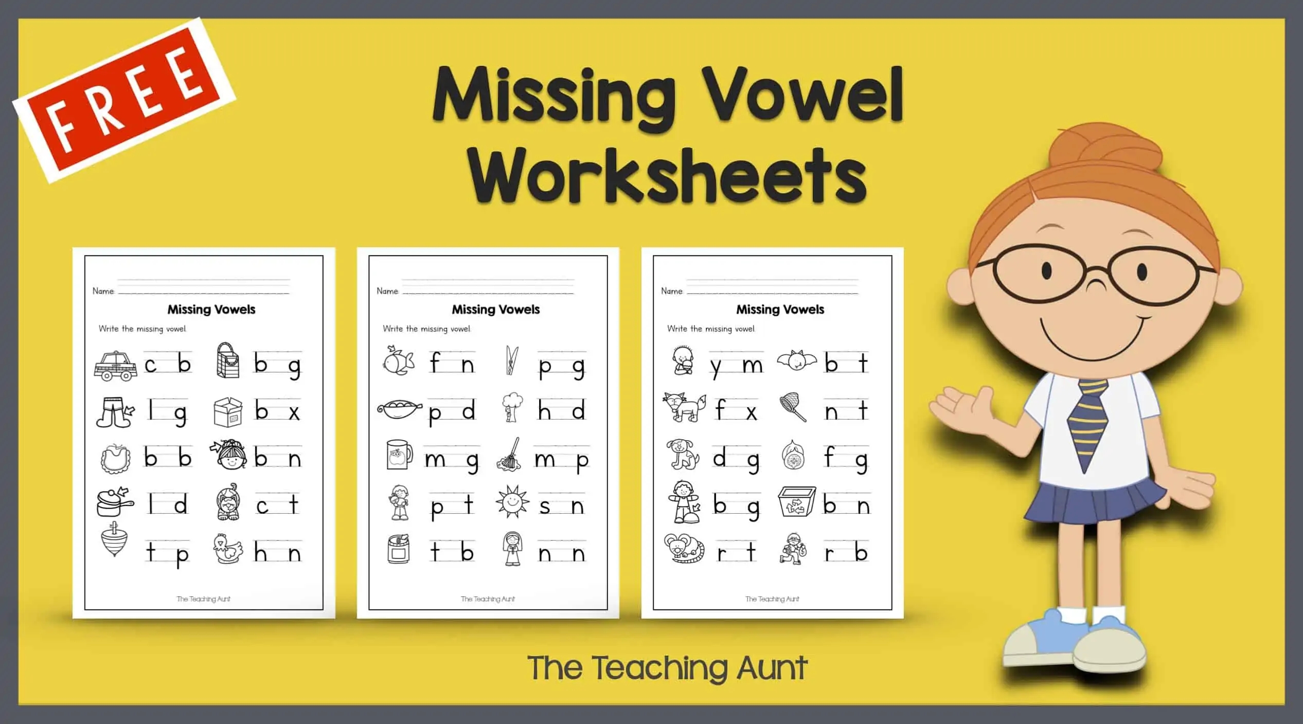 Free Printable Vowels Worksheets For Kindergarten
