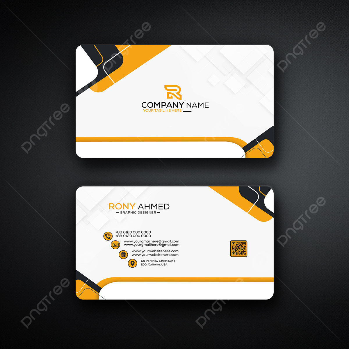 Business Card Template Free Printable Blank