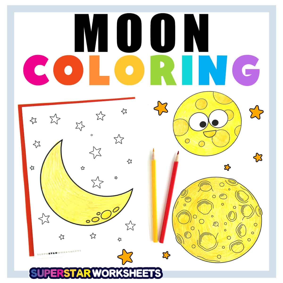 Free Printable Sun And Moon Worksheets