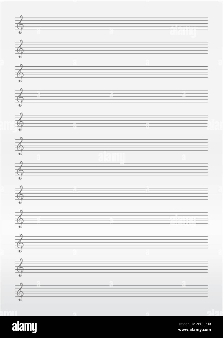 Printable Free Blank Sheet Music