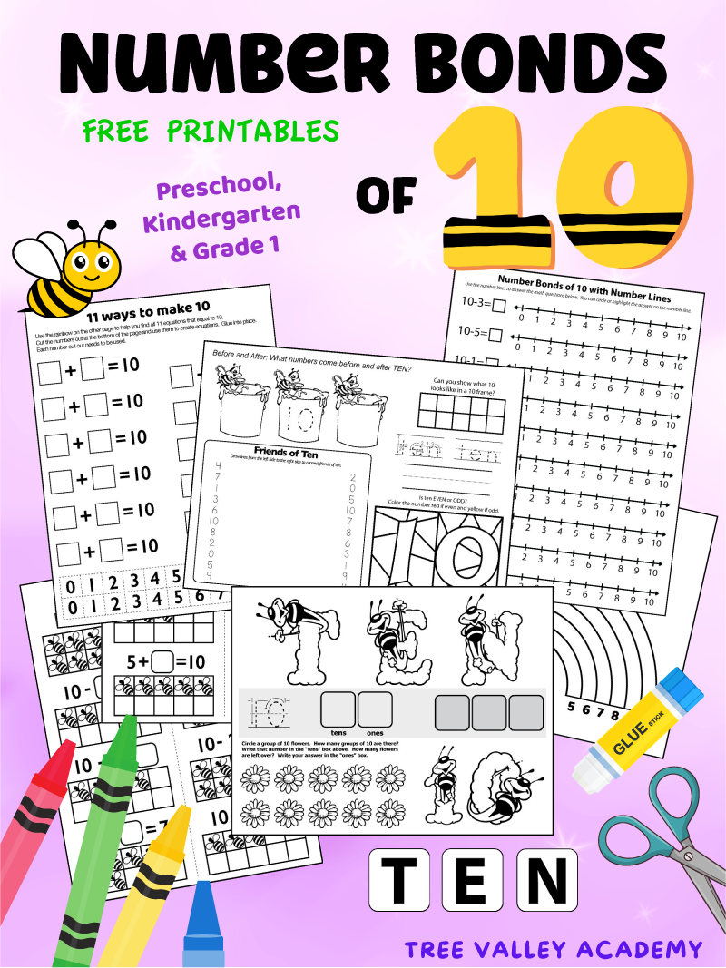 Free Printable Worksheets Partners Of 10