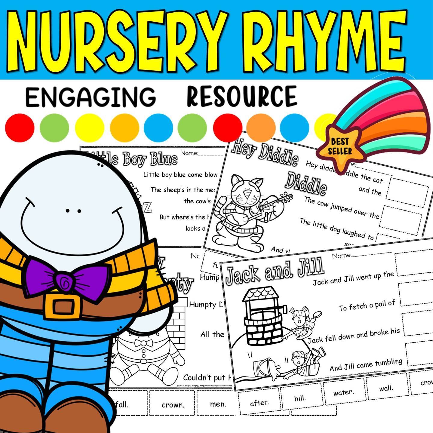 Nursery Rhyme Cut And Paste Made By Teachers