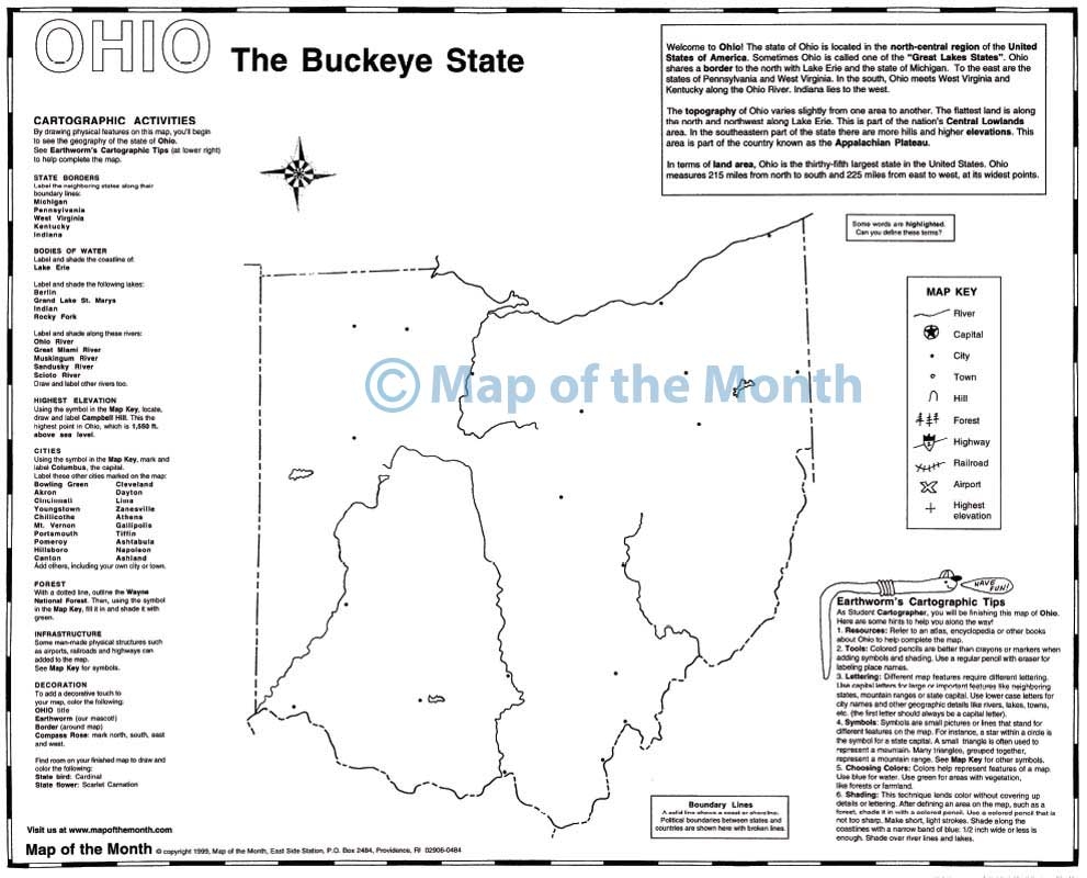 Ohio Map