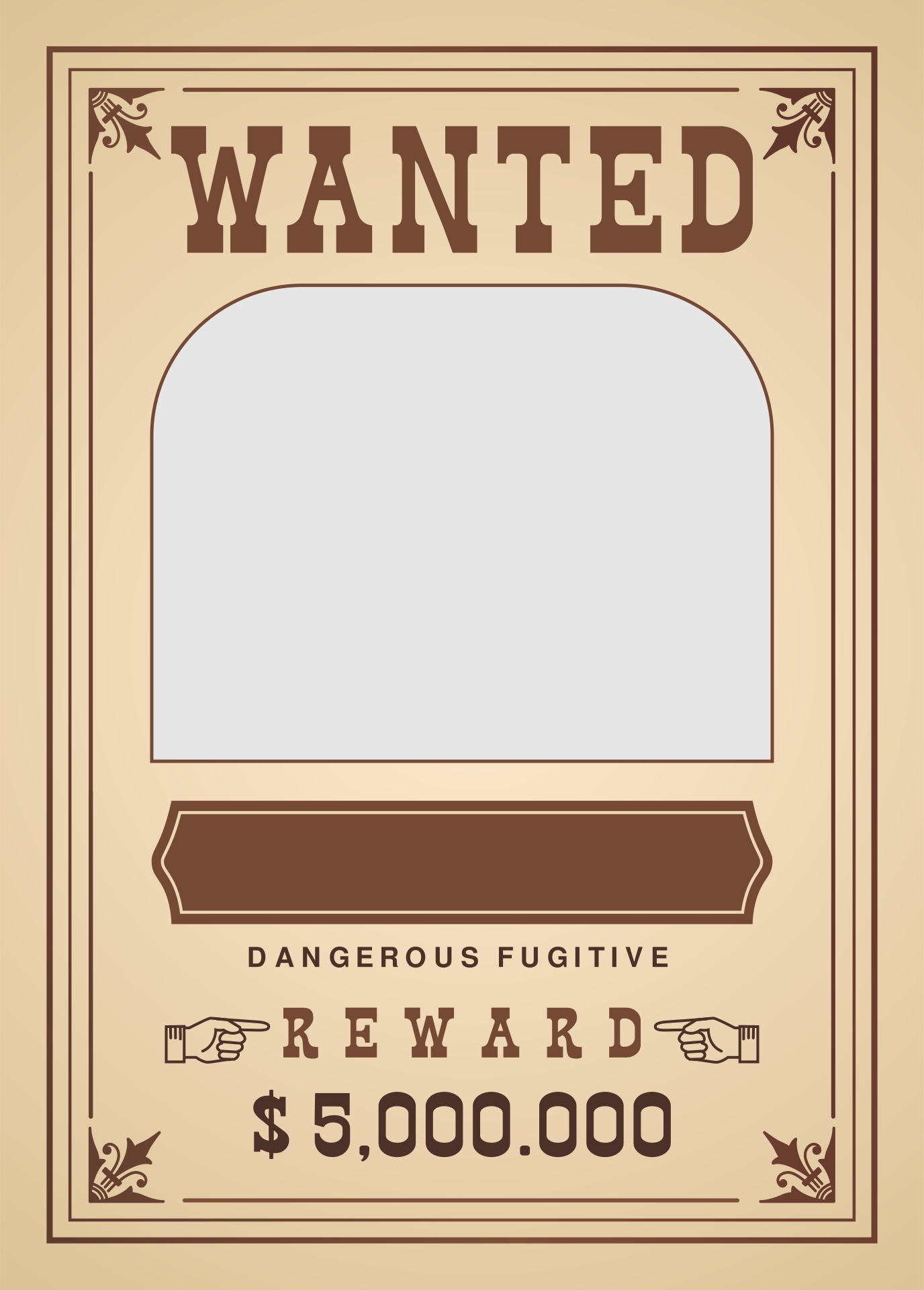 Free Printable Wanted Poster Worksheet