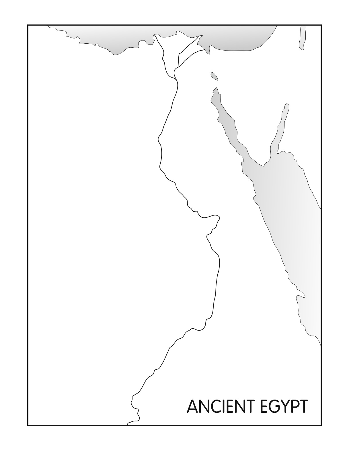 Outline Maps Ancient Egypt And Greece Five J s Homeschool