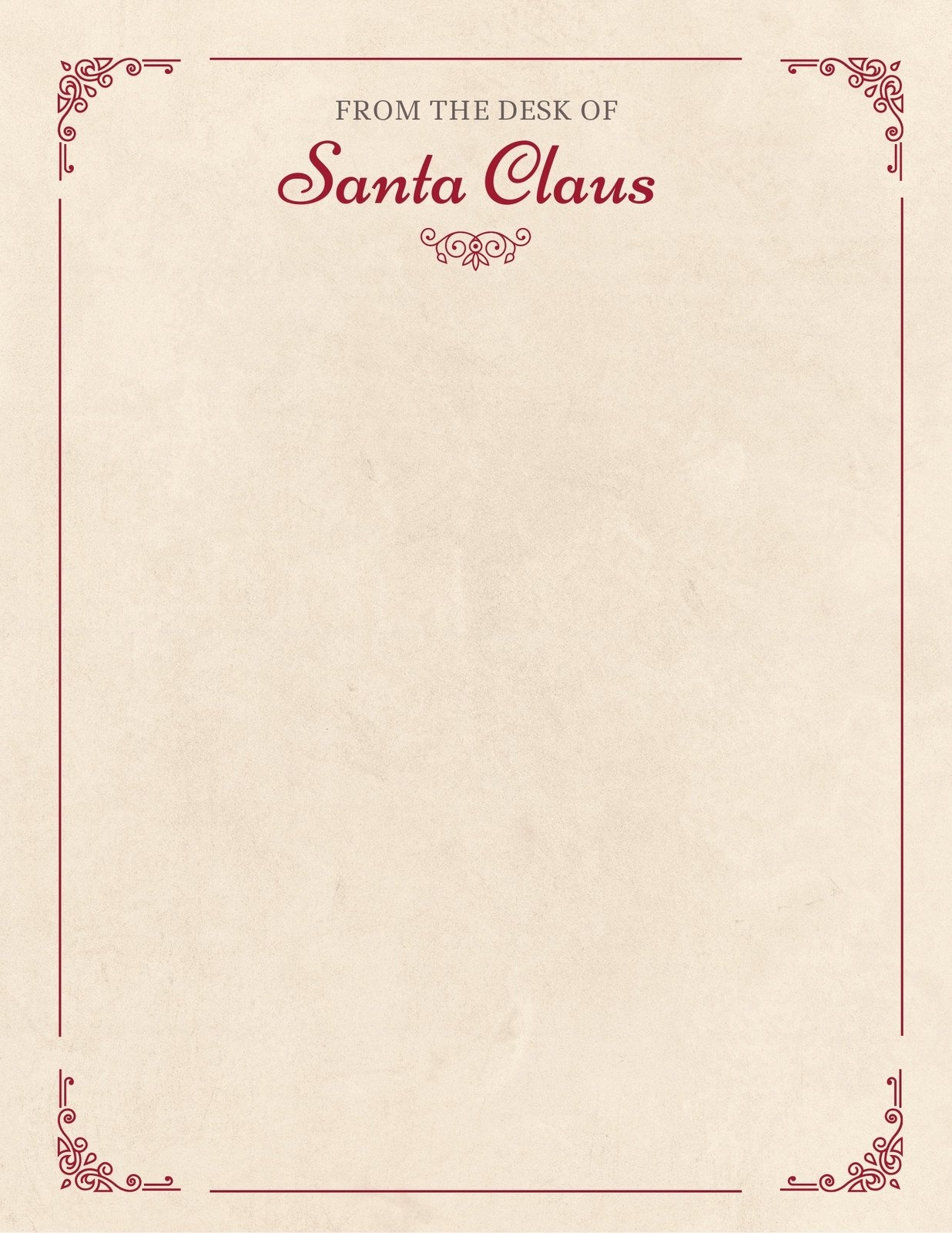 Page 2 Free Printable Santa Letter Templates You Can Customize Worksheets Library