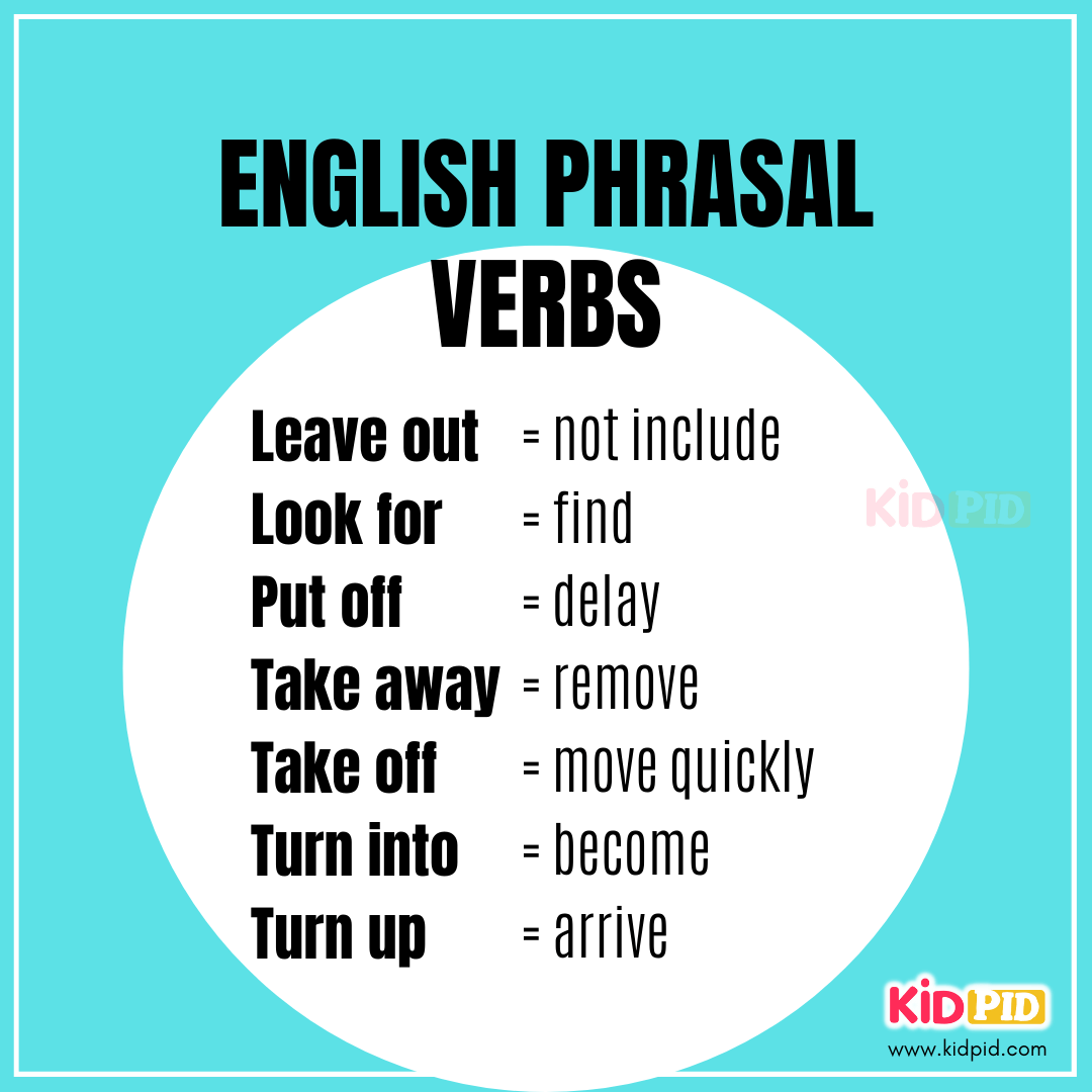 Phrasal Verbs Kidpid