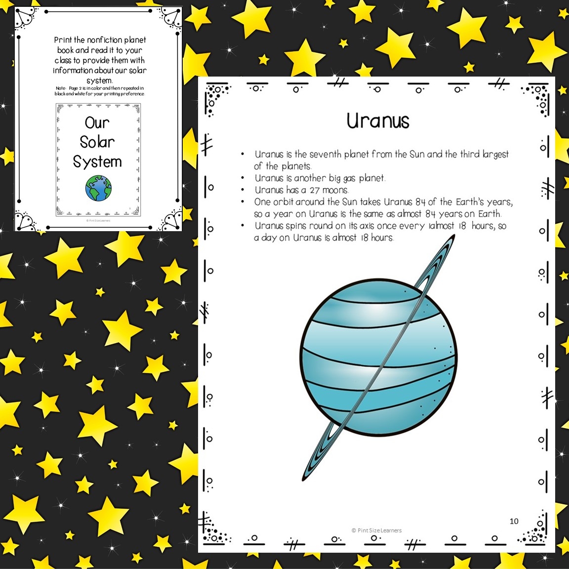 Uranus Reading Comprehension Worksheet