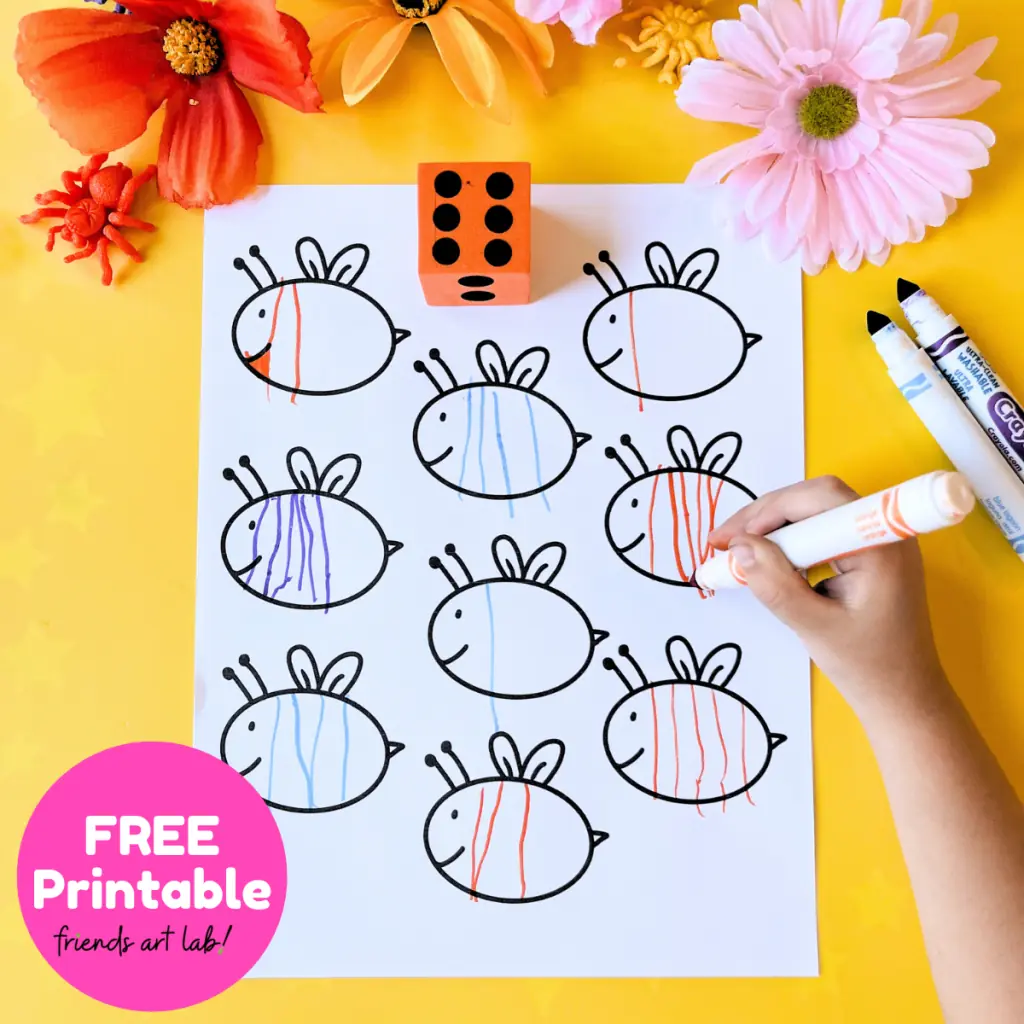 Free Printable Worksheets Bees