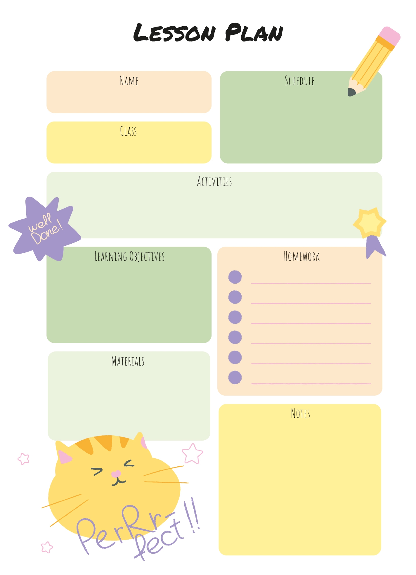 Preschool Blank Lesson Plan Free Google Docs Template Gdoc io Worksheets Library