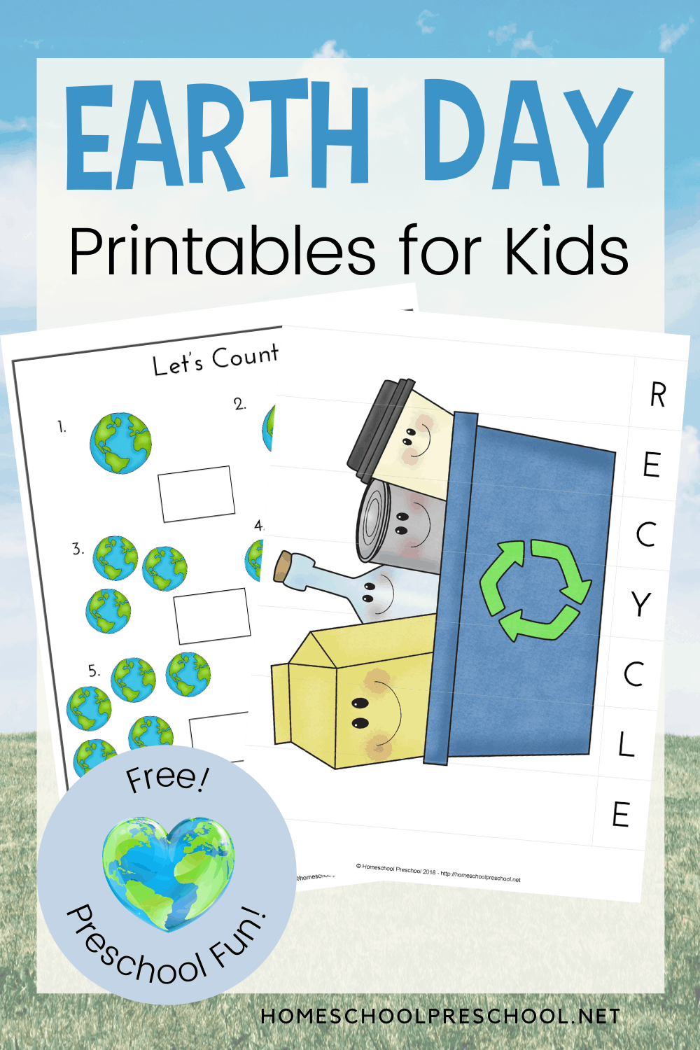 Free Printable Worksheets Earth Day Activities