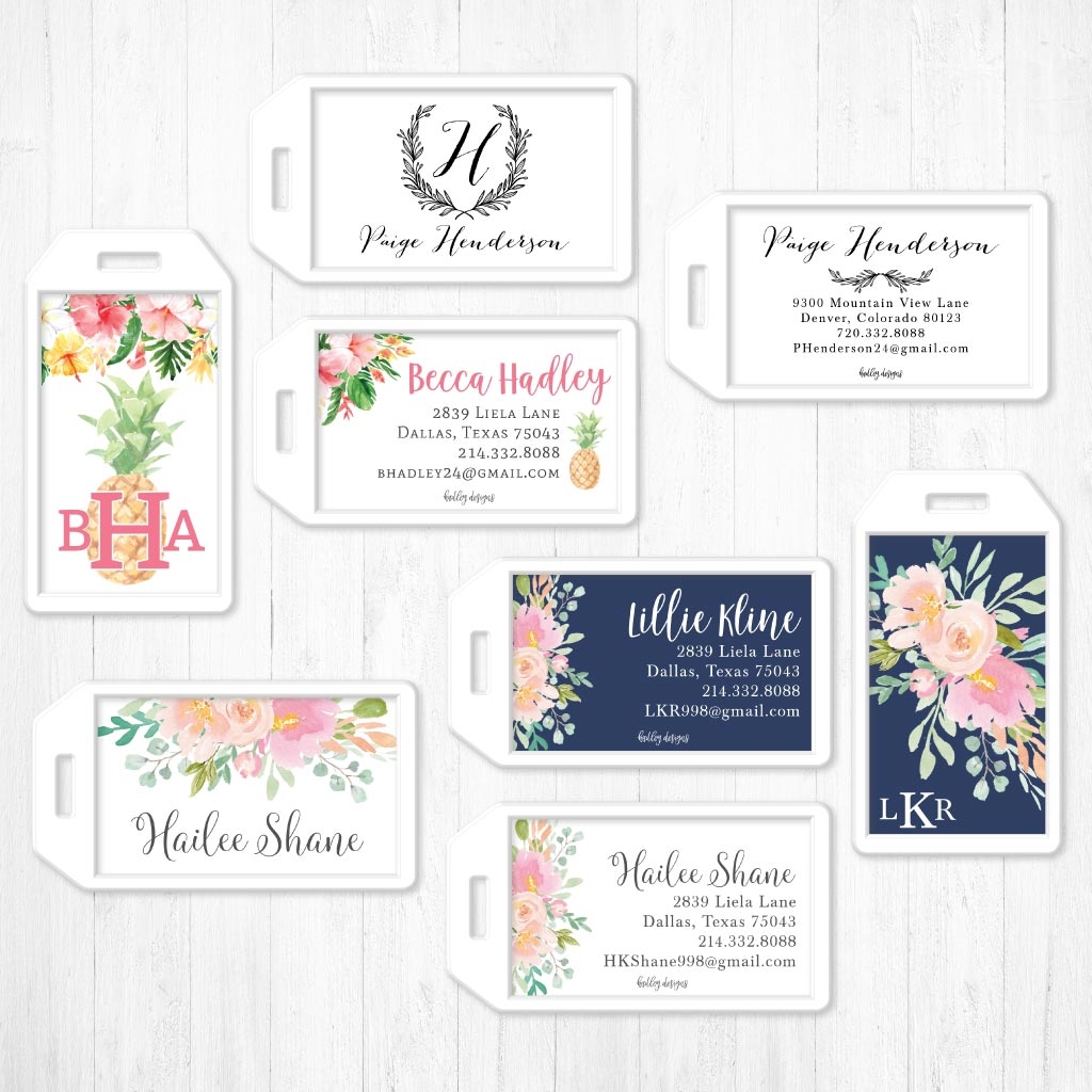 Print Your Own Luggage Tags Online Print Your Own Luggage Tags Online