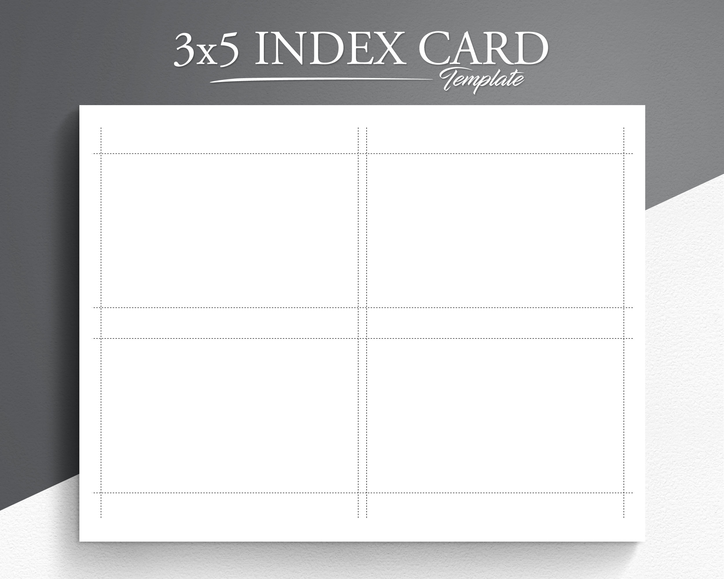 Free Printable Blank Note Card Template