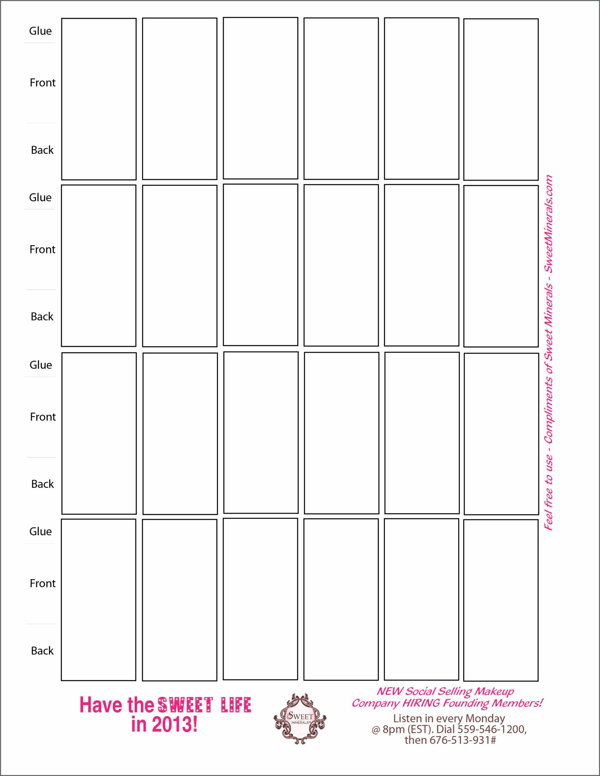 Free Printable Blank Candy Wrapper Template Free Printable Blank Candy Wrapper Template