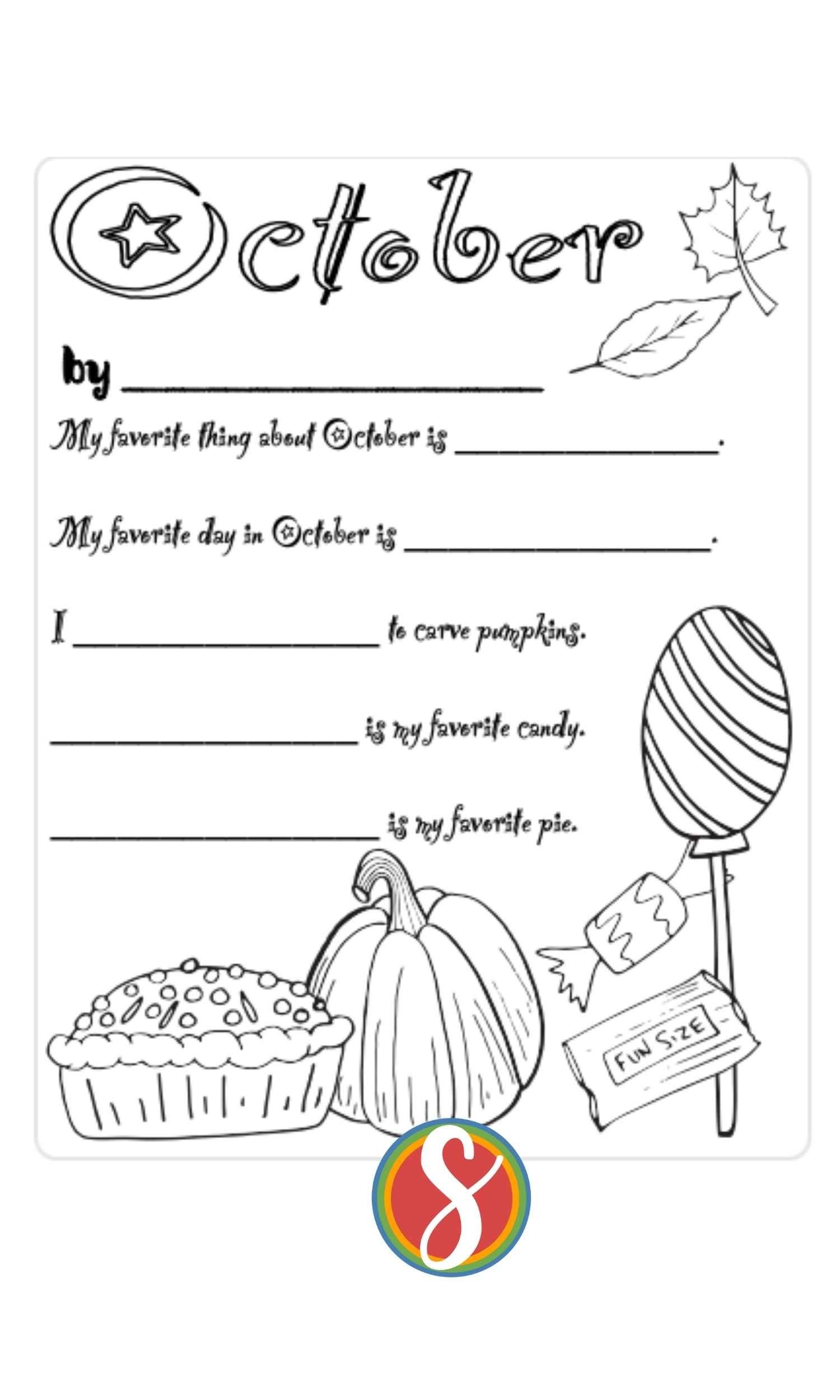 Printable Fall Activities Stevie Doodles