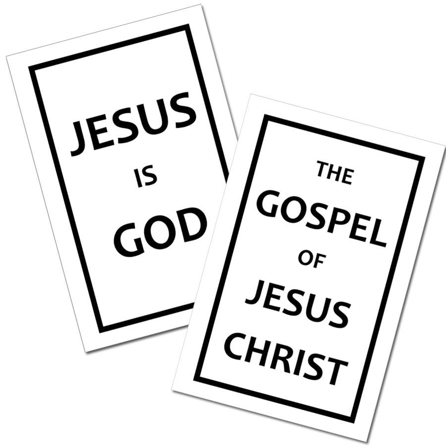 Free Printable Blank Gospel Tracts