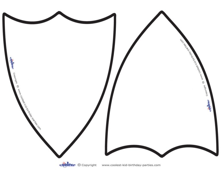 Printable Shield Coolest Free Printables
