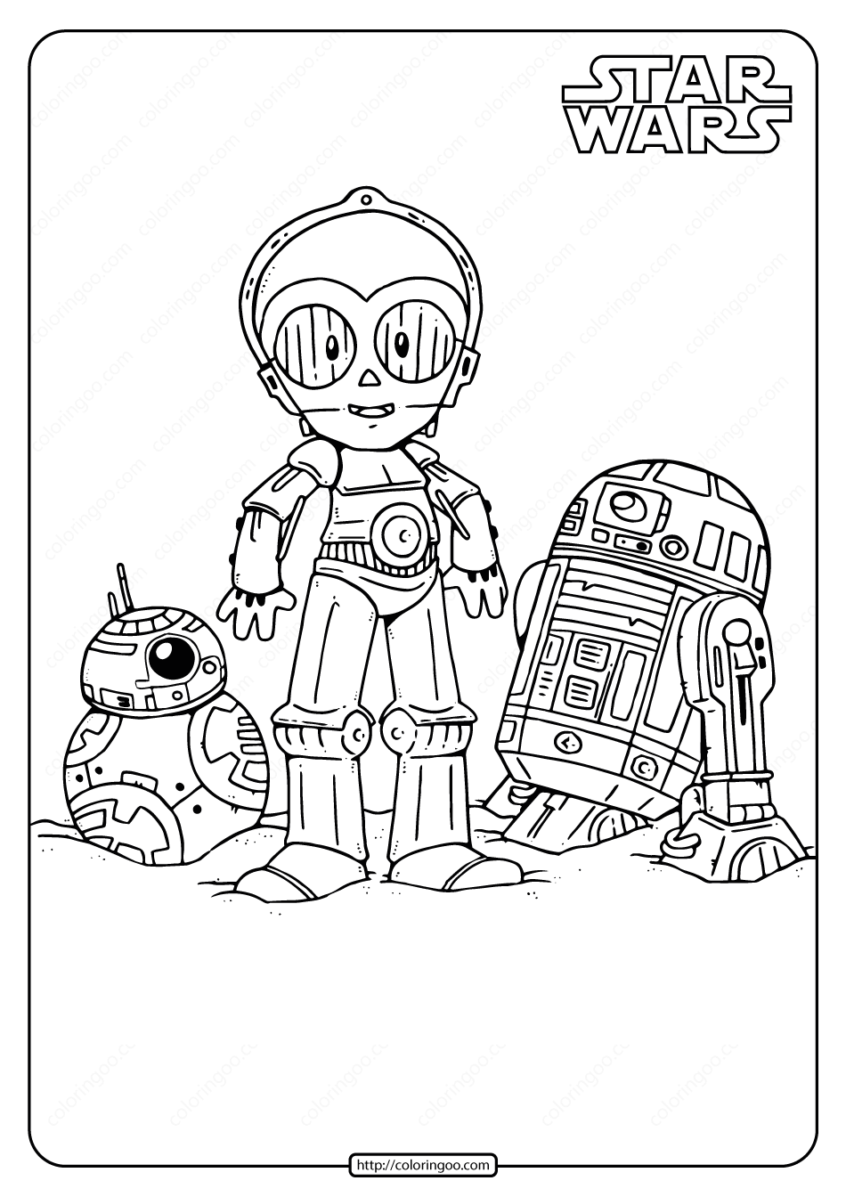 Free Printable Star Wars Coloring Worksheets