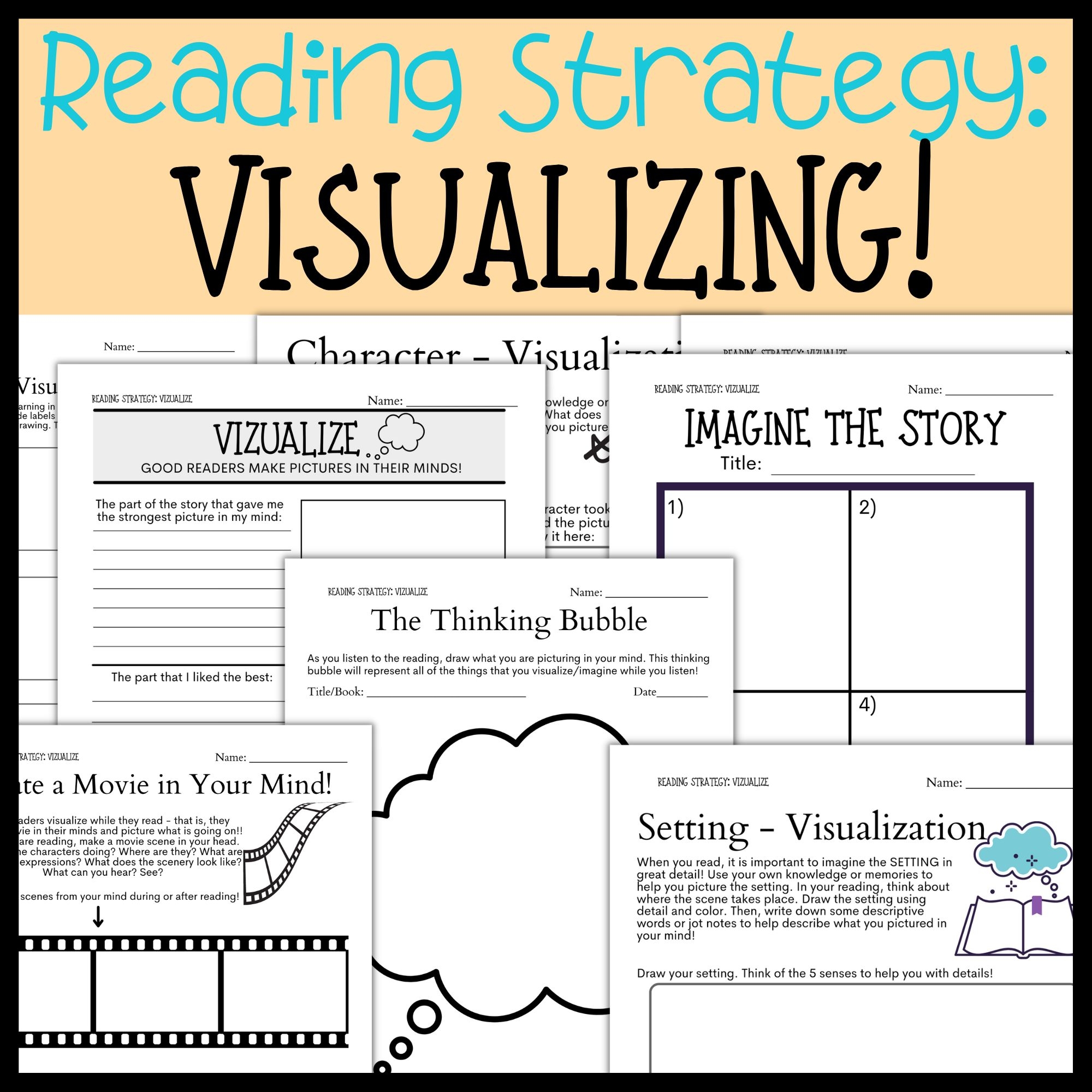 Reading Comprehension Strategy Visualizing Visualization Activities
