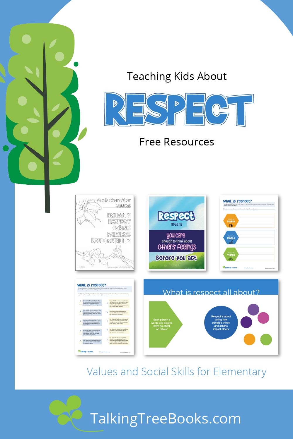 Free Printable Worksheet On Respect