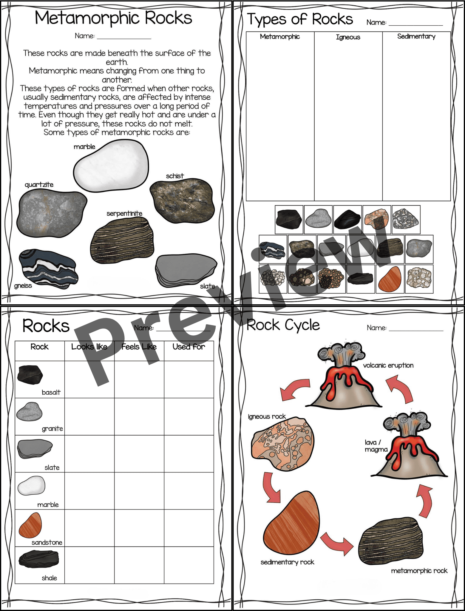 Free Printable Worksheets On Rocks Free Printable Worksheets On Rocks