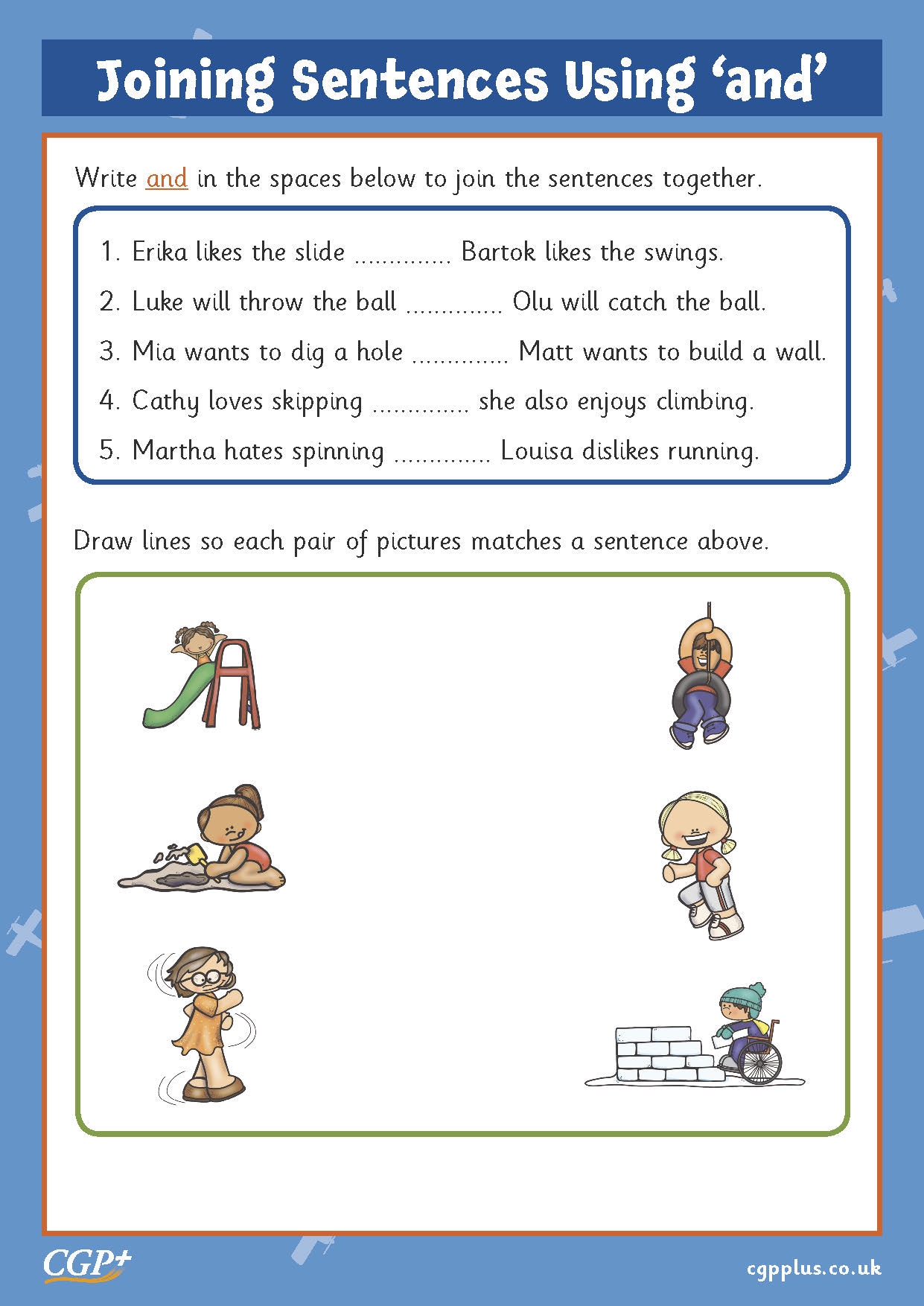 Free Printable Worksheets On Combining Sentences