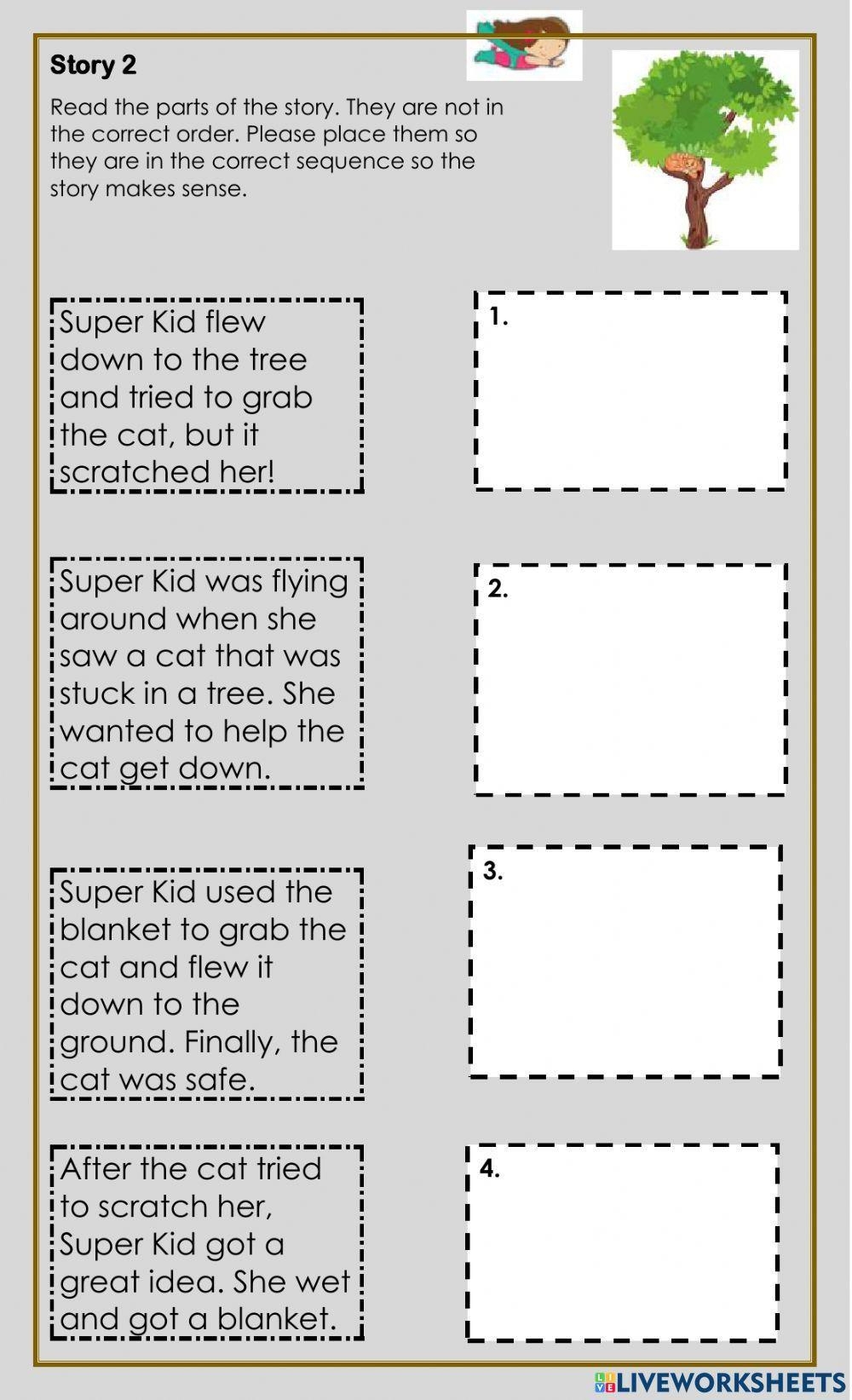 Free Printable Sequencing Worksheets 3rd Grade