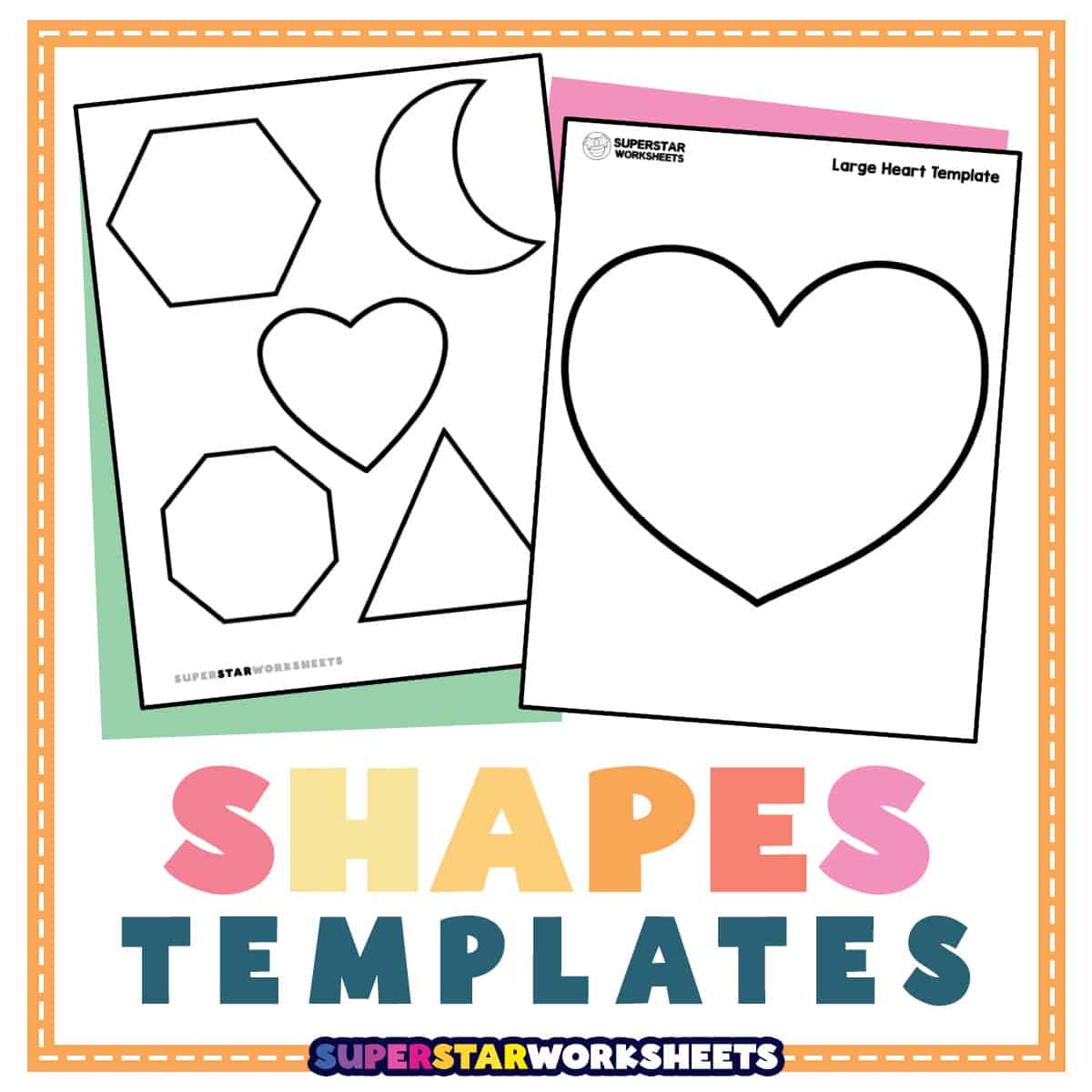 Blank Shapes Printable Free