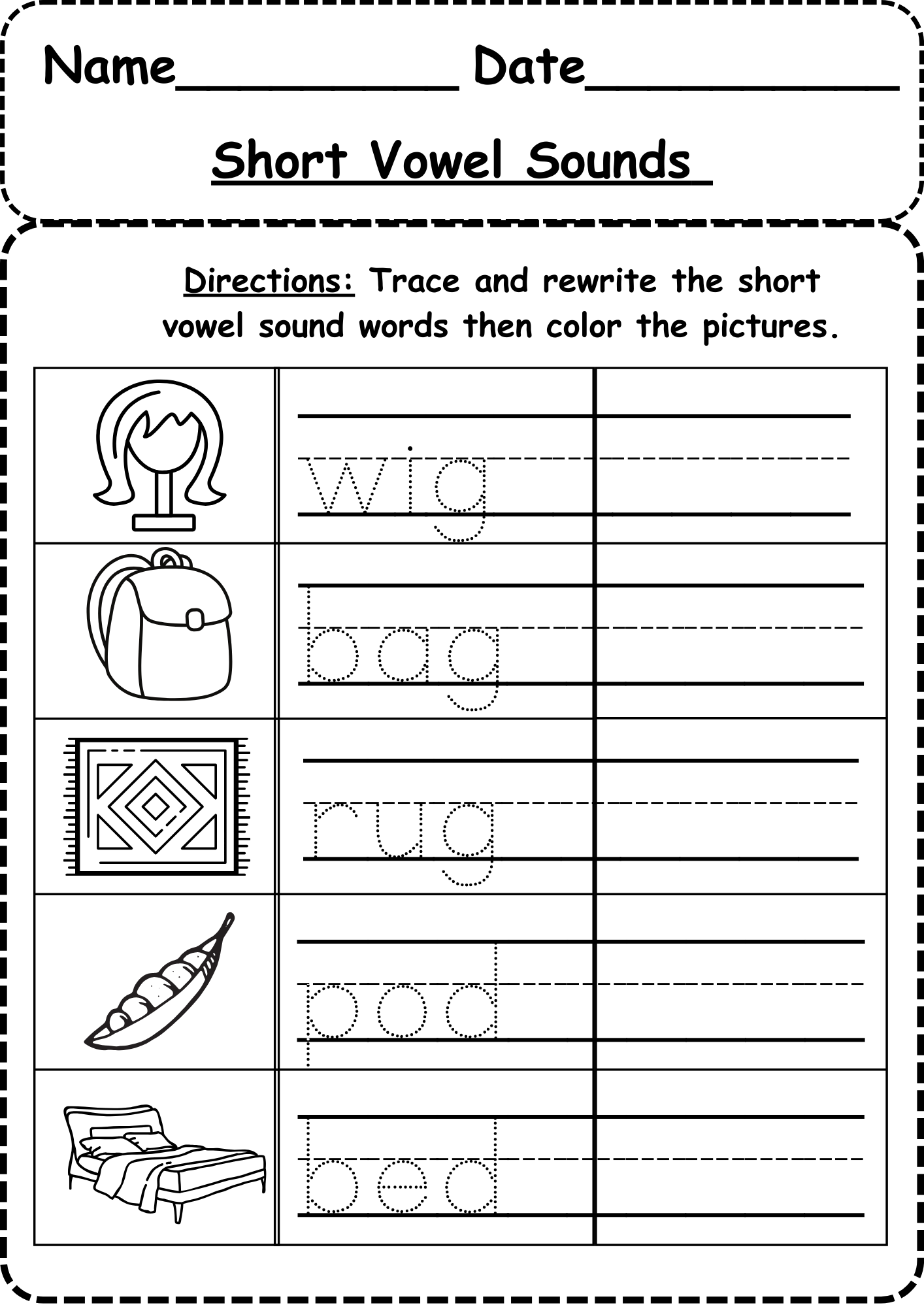 Free Printable Short U Worksheets Pdf Free Printable Short U Worksheets Pdf