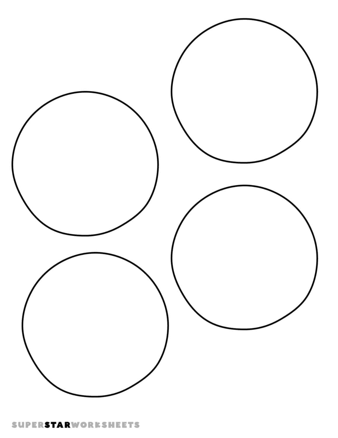 Free Printable Blank Snowman