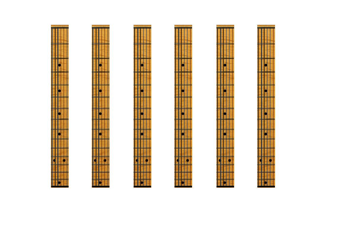 Free Printable Blank Guitar Fretboard