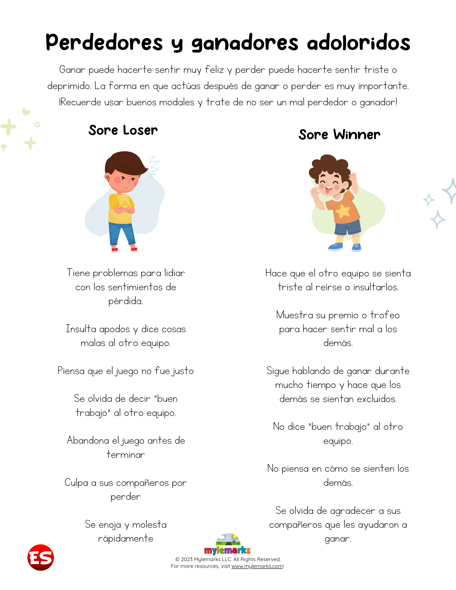 Sore Losers And Winners ES 