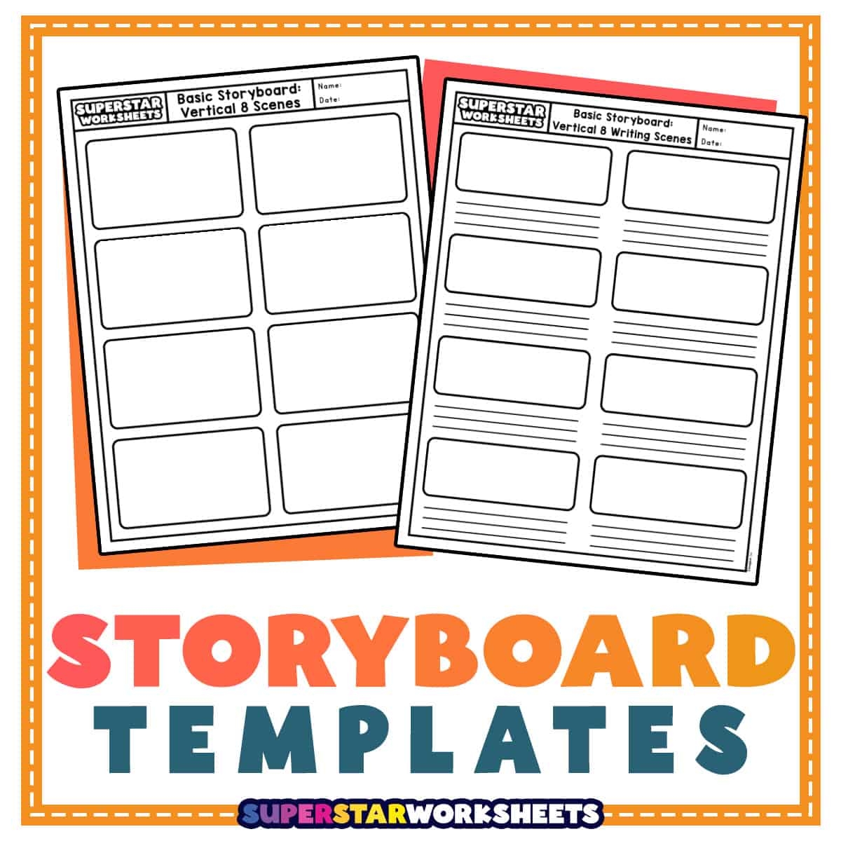 Free Printable Storyboard Worksheets