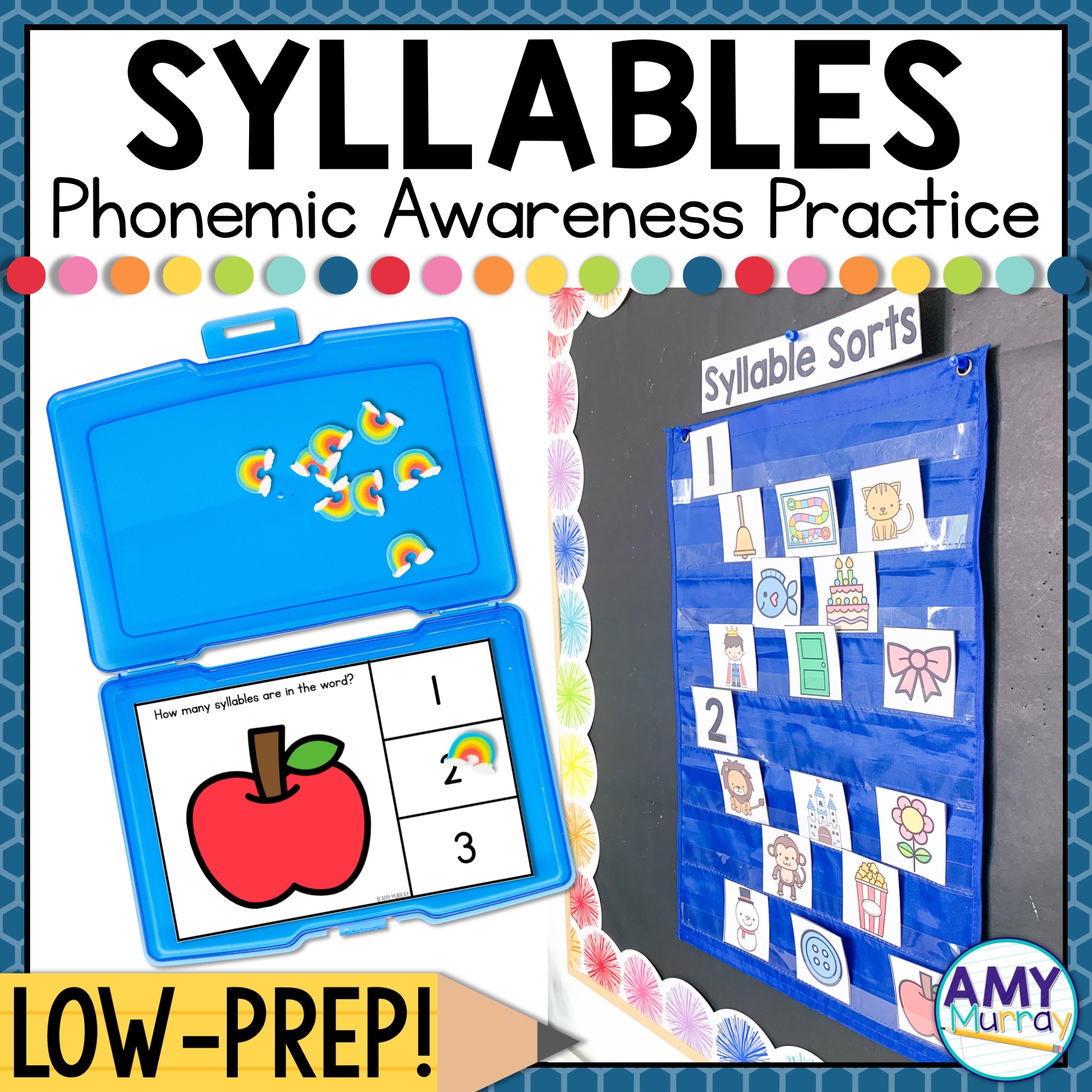 Syllables Worksheets And Activities Phonemic Awareness Printables Teaching Exceptional Kinders