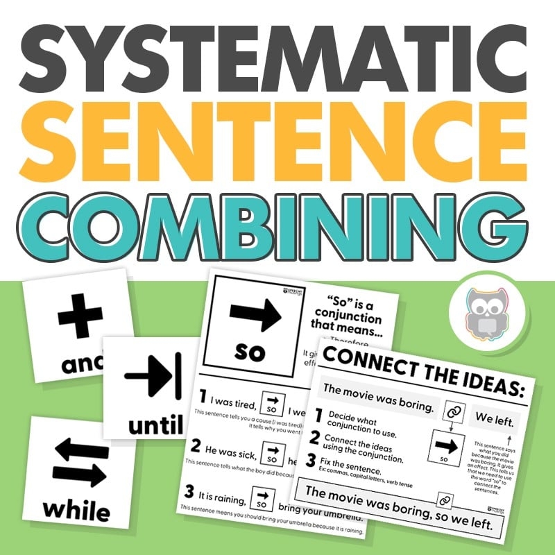 Free Printable Sentence Combining Worksheets