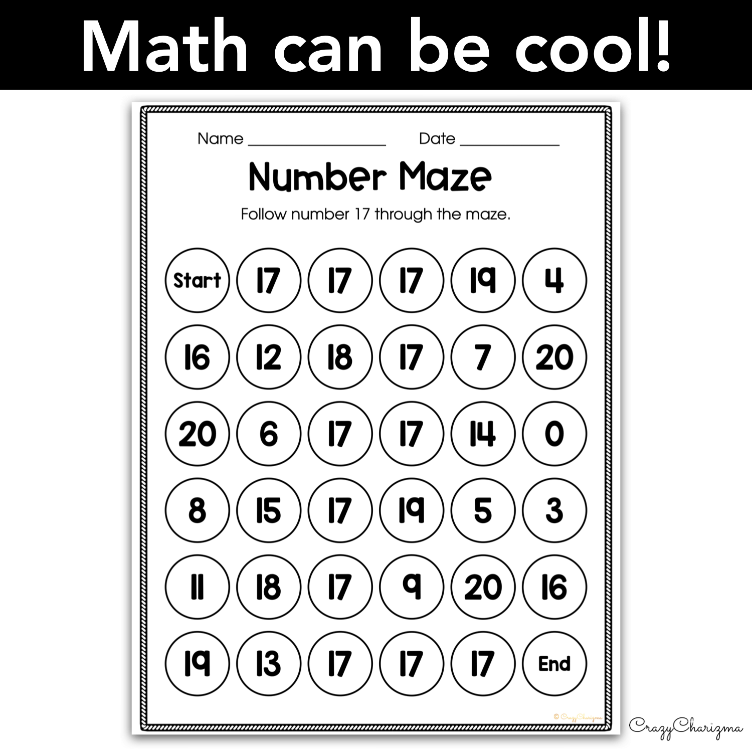 Teen Numbers Kindergarten Number Recognition 1 20 Made By Teachers