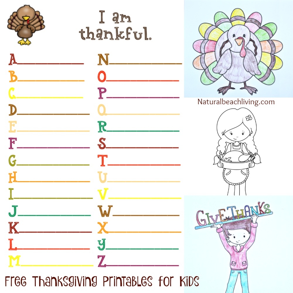 Free Printable Thanksgivng Worksheets